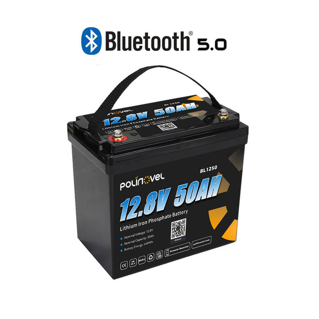 Batteria Bluetooth LifePO4 da 12V 50AH LIFEPO4 BL1250