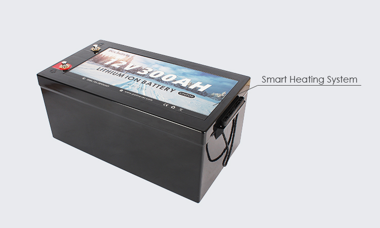 Riscaldamento con batteria al litio artico 12V 300Ah