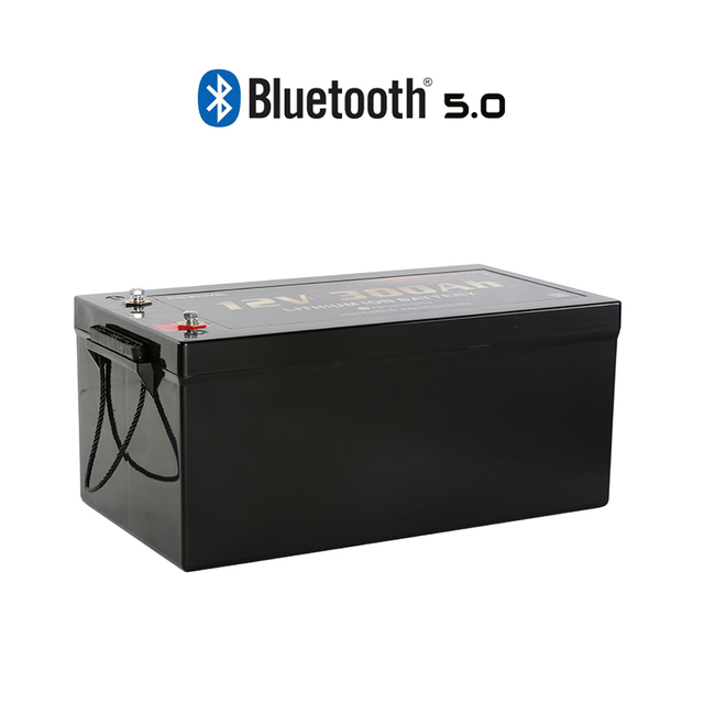 Batteria al litio HT 12V 200Ah per barca elettrica con Bluetooth