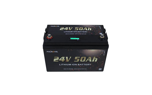 Batteria al litio elettrica OEM 24V 50Ah HDN per la pesca