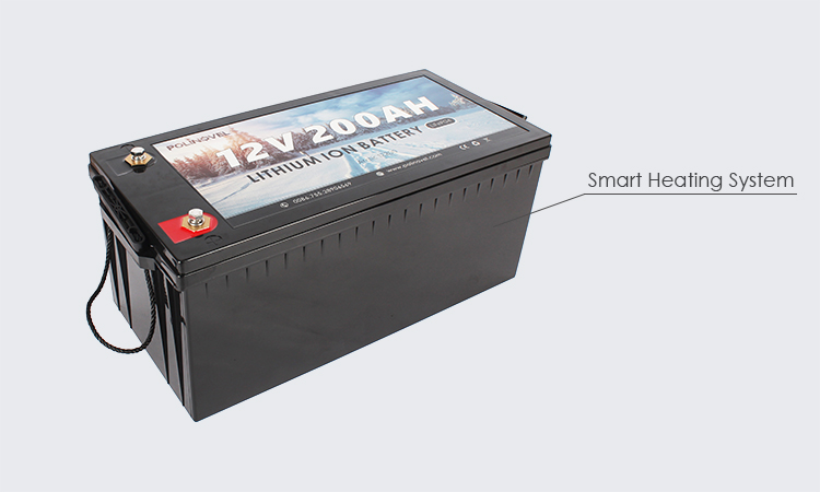 Riscaldamento con batteria al litio artico 12V 200Ah